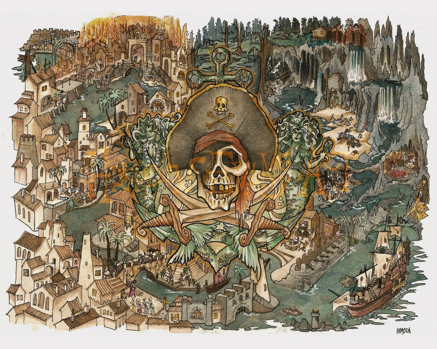 Dead Men Tell No Tales Print