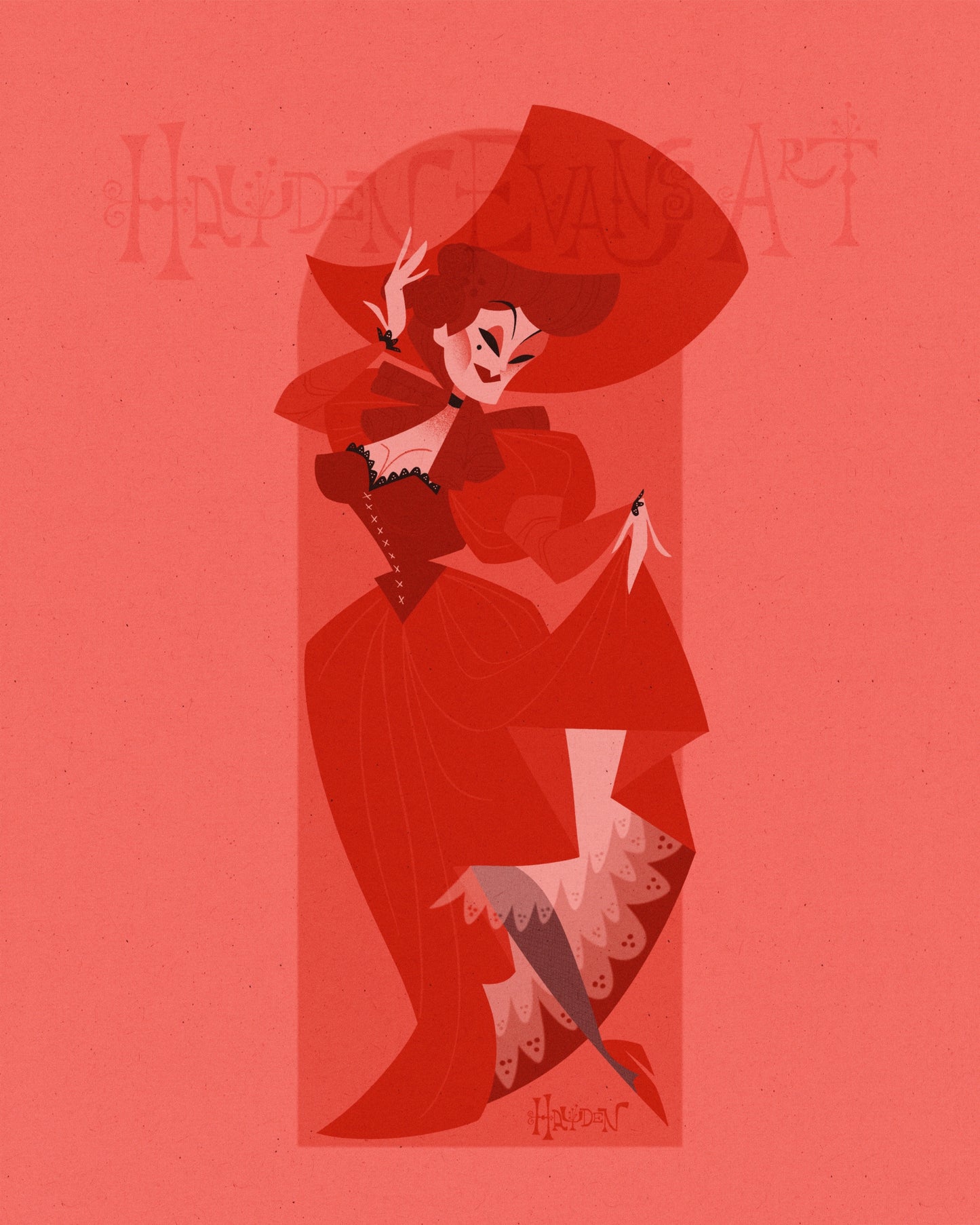 The Redhead Print