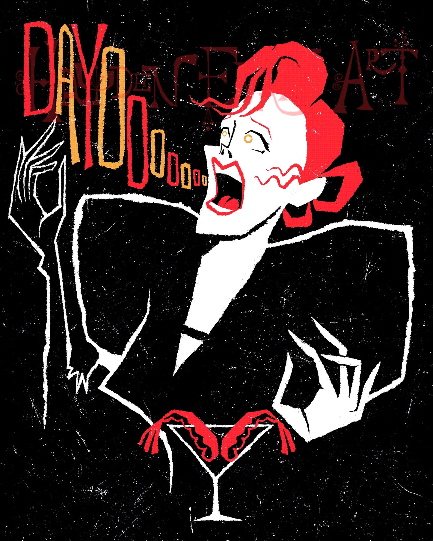 A Spirited Dinner Print