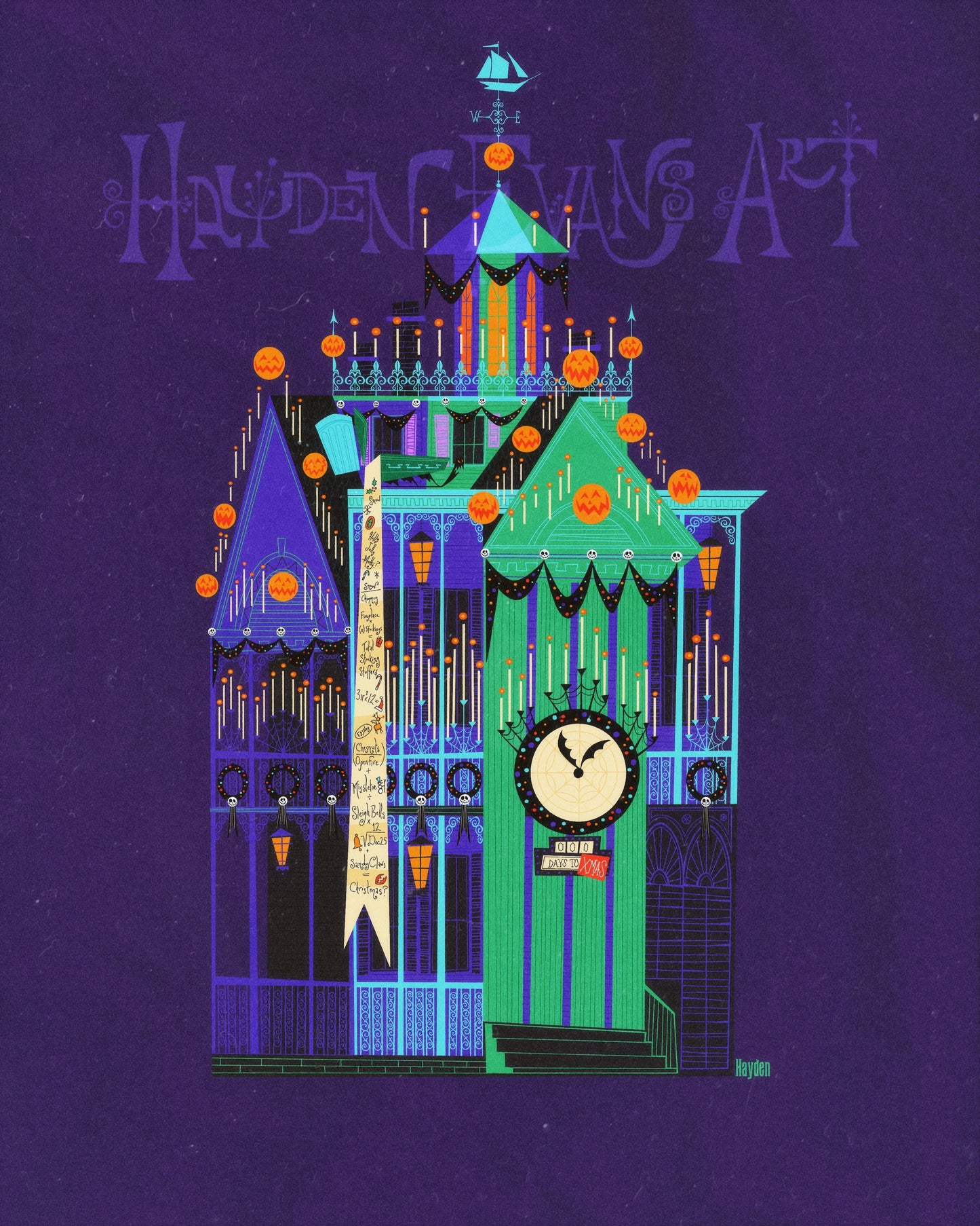 Nightmare On Holiday Print