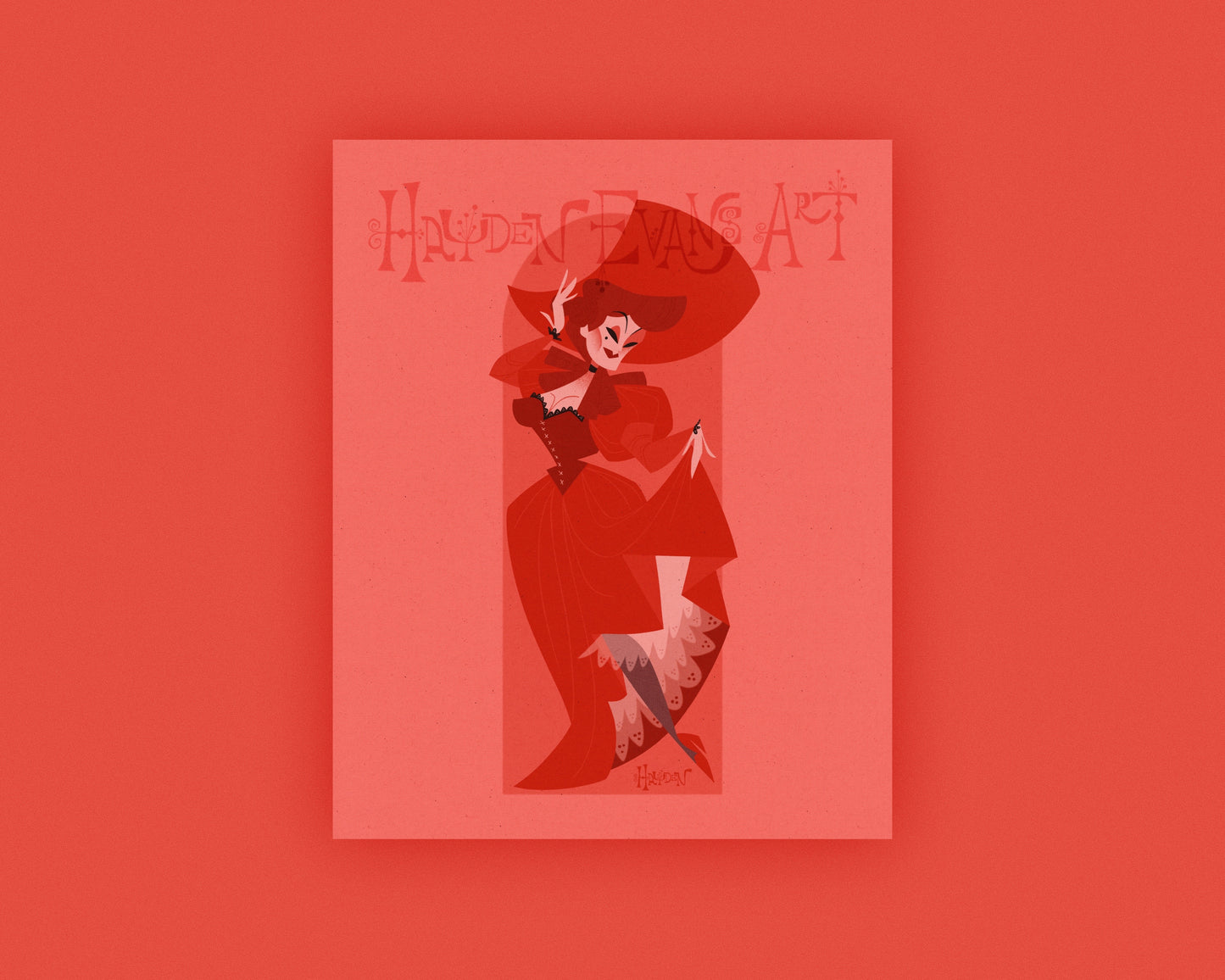 The Redhead Print
