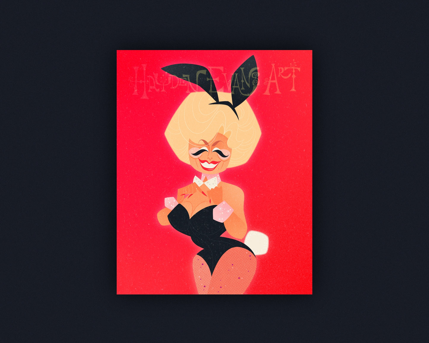 Funny Bunny Print