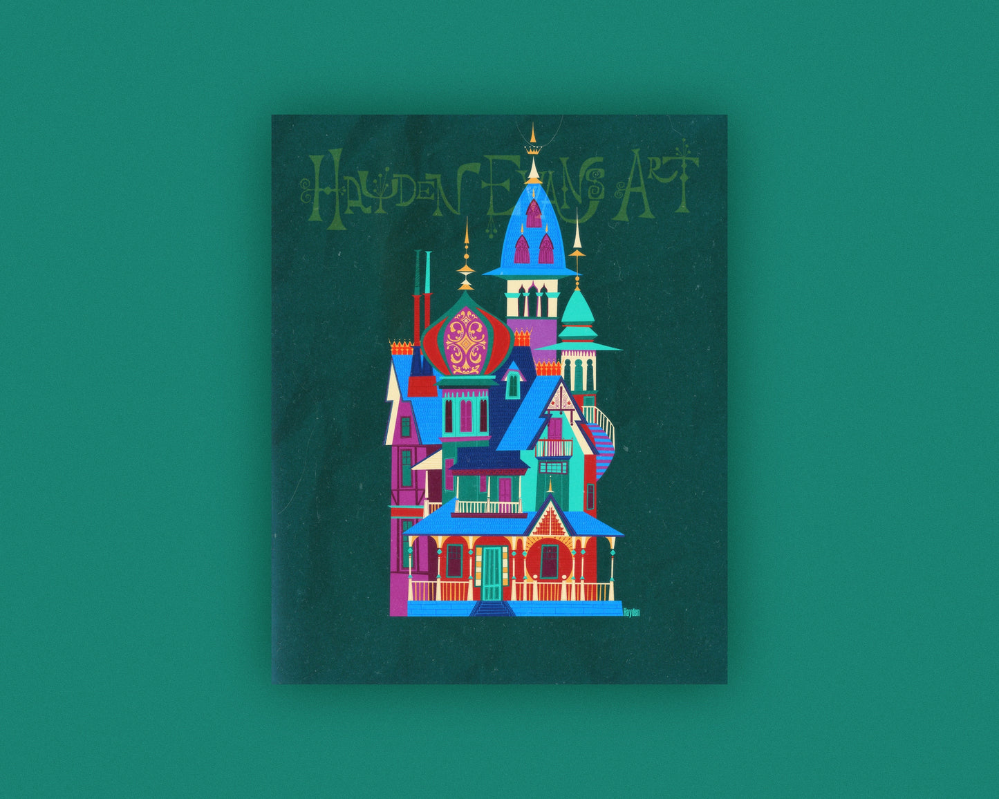 A Manor Most Mystic Print
