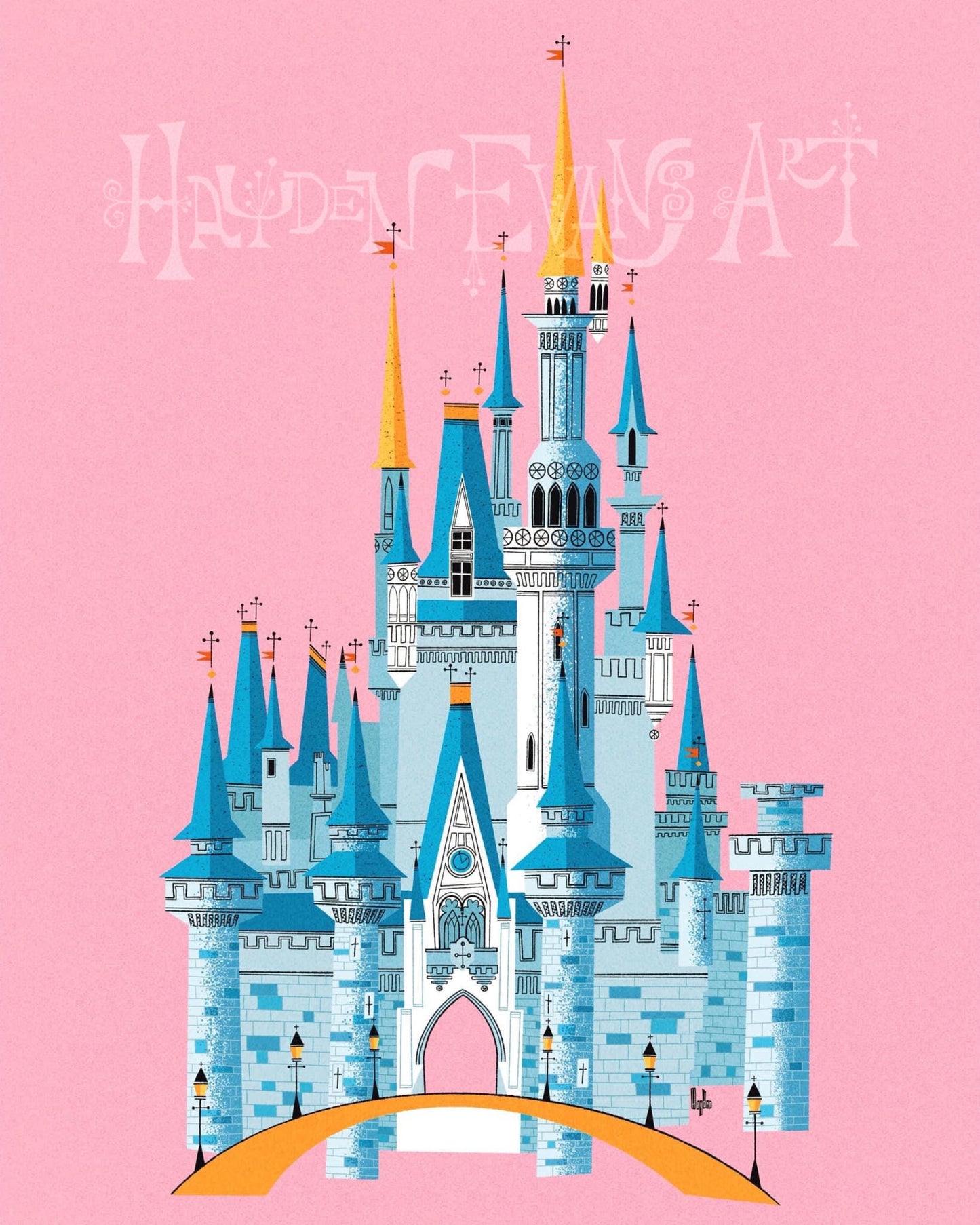 A Magical Kingdom’s Castle Print