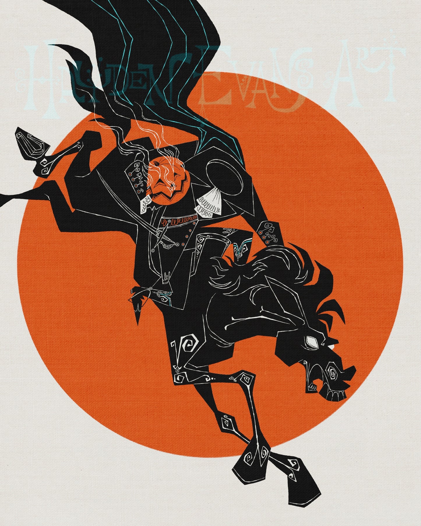 Headless Horseman Print