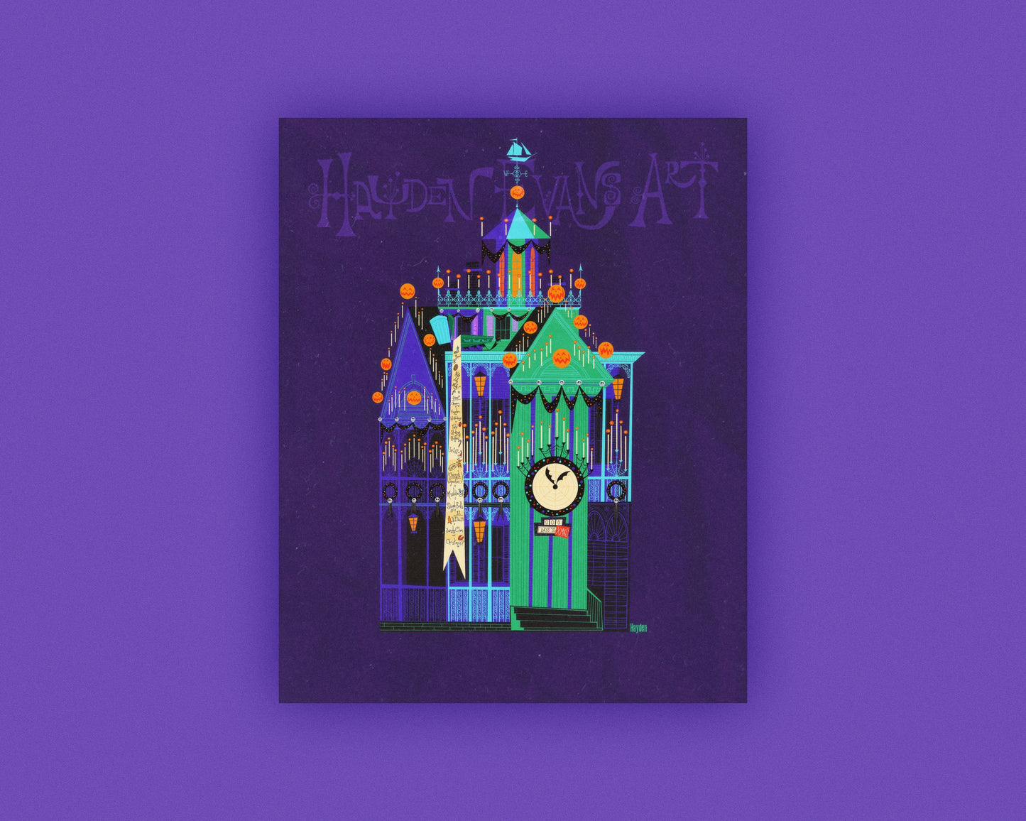Nightmare On Holiday Print